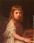 Karl Wilhelm Friedrich Bauerle Canvas Paintings - The Picture Book